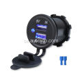 Dual USB Port Charger Socket Outlet LED